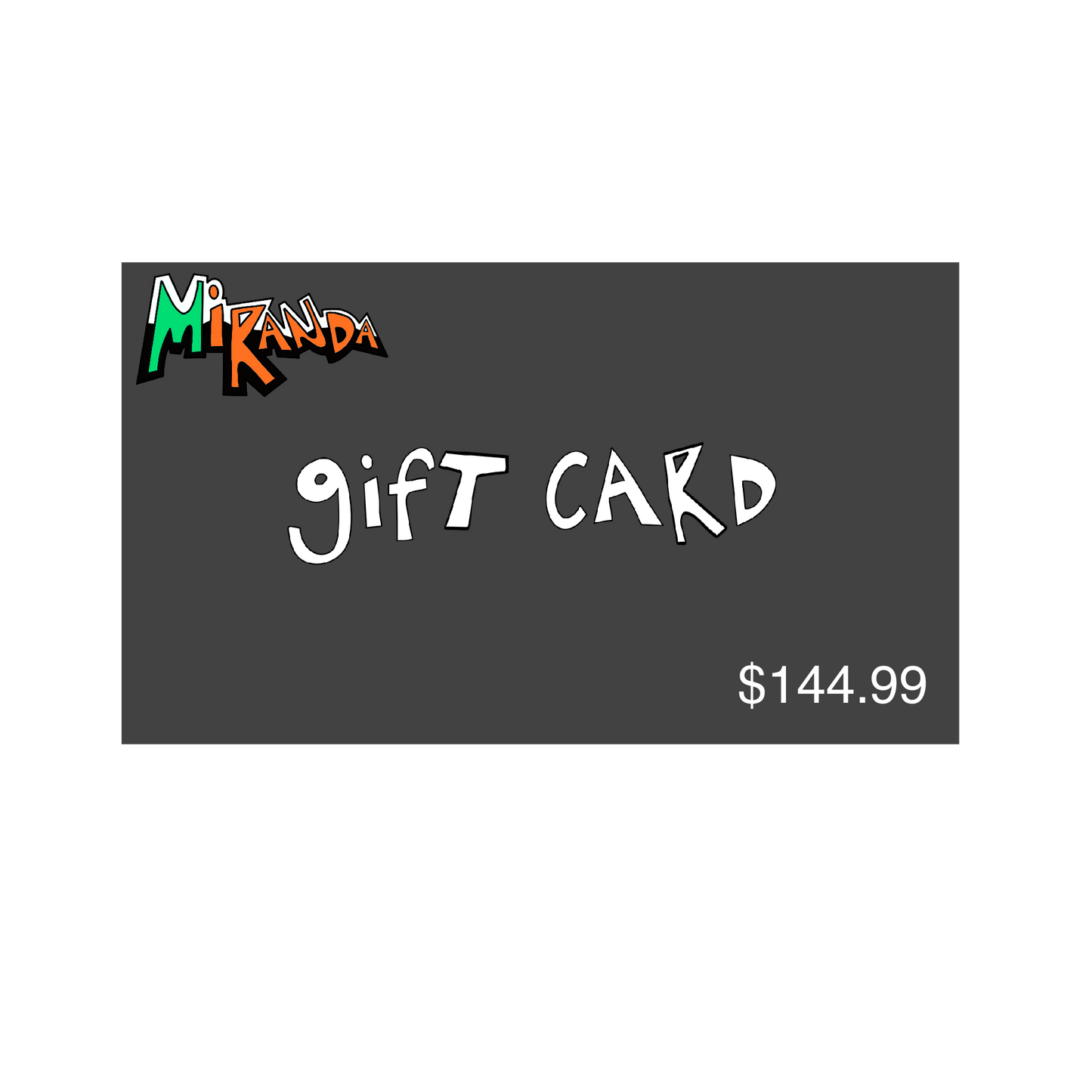 Miranda Fashion Gift Card