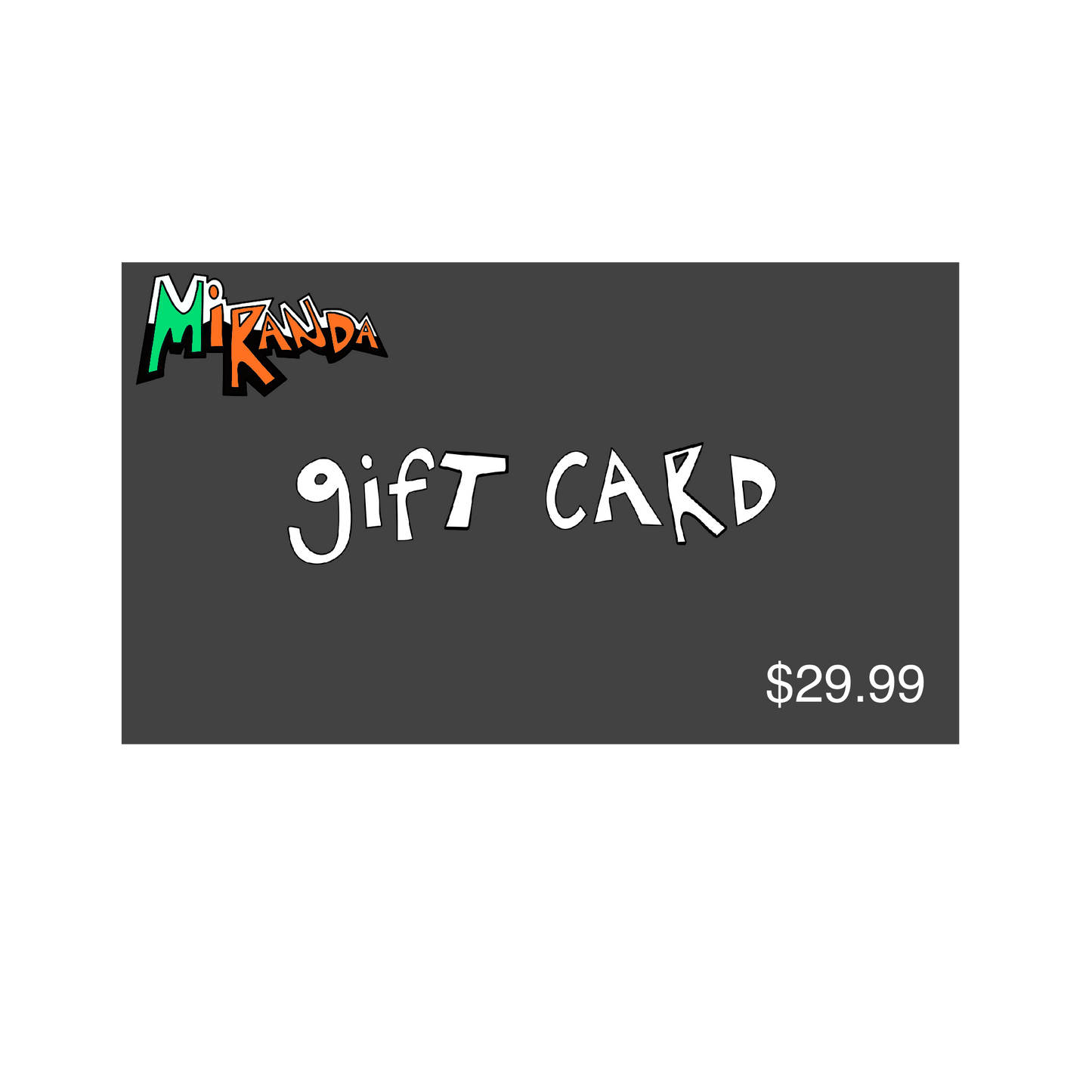 Miranda Fashion Gift Card