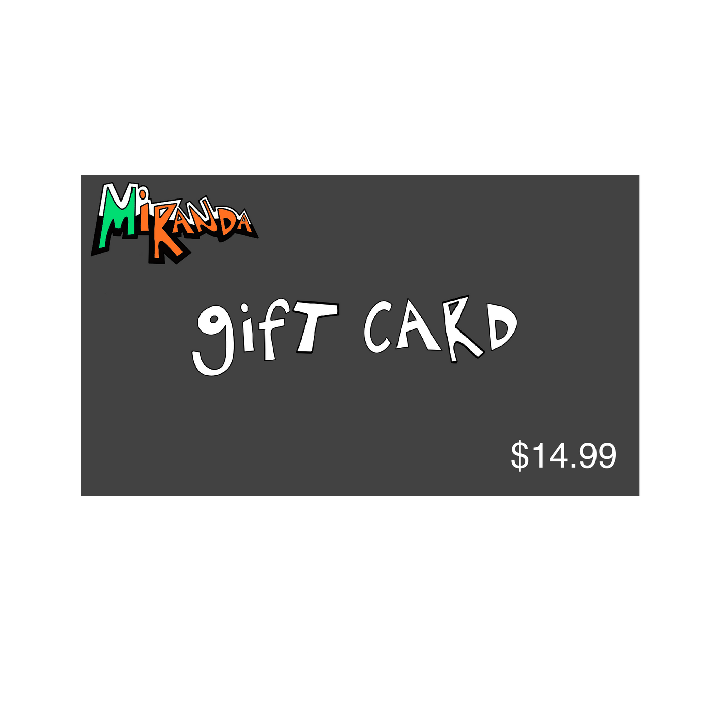 Miranda Fashion Gift Card